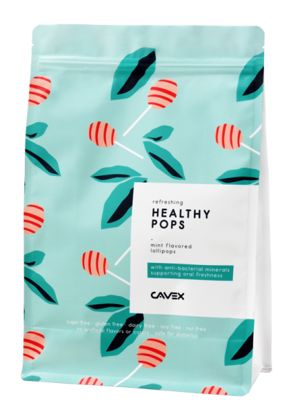 Cavex Healthypops Mint für frischen Atem