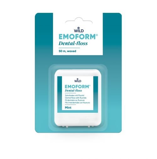 EMOFORM® Dental Floss MINT waxed 50m